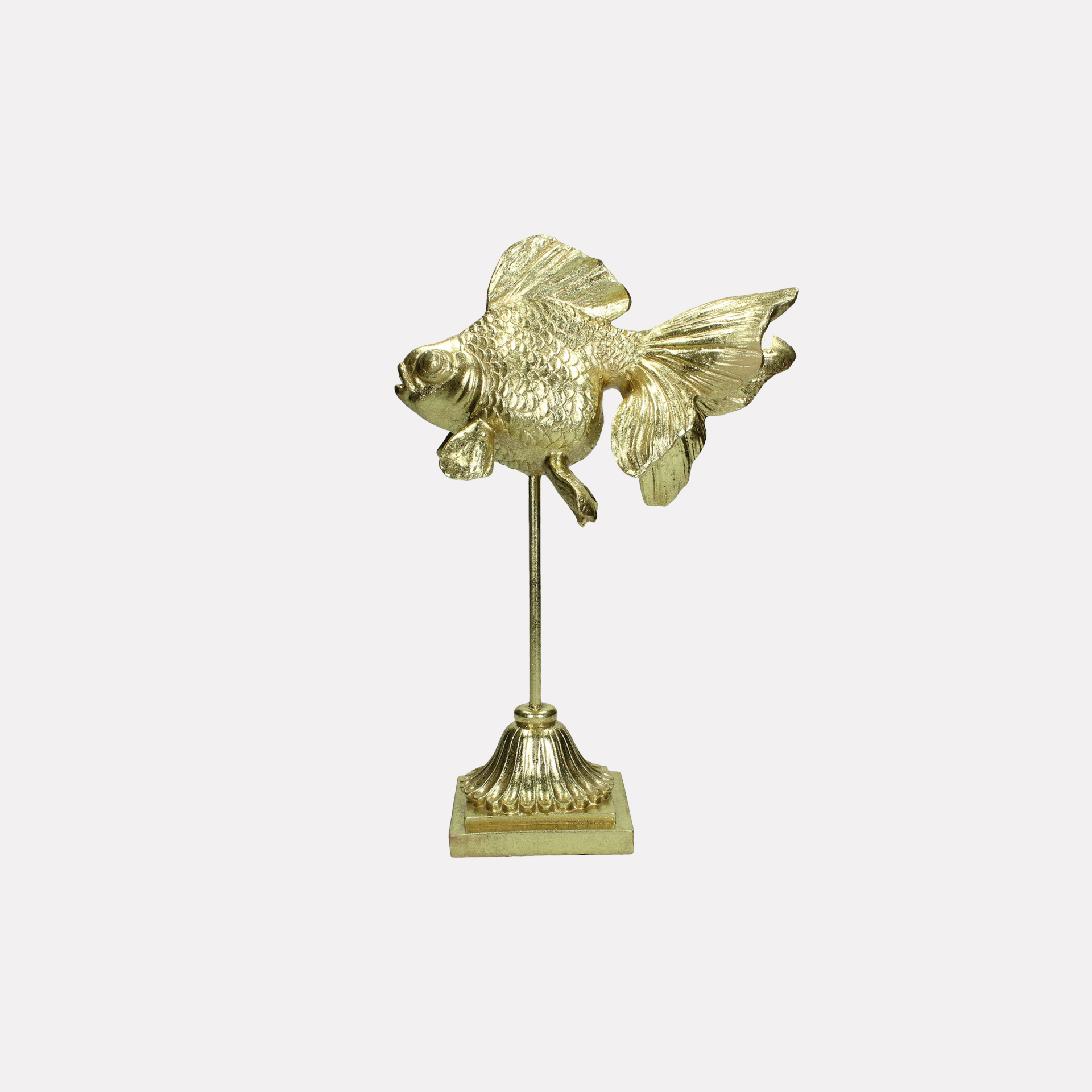 <small>Escultura</small> <br><b>Pez con Base</b>
