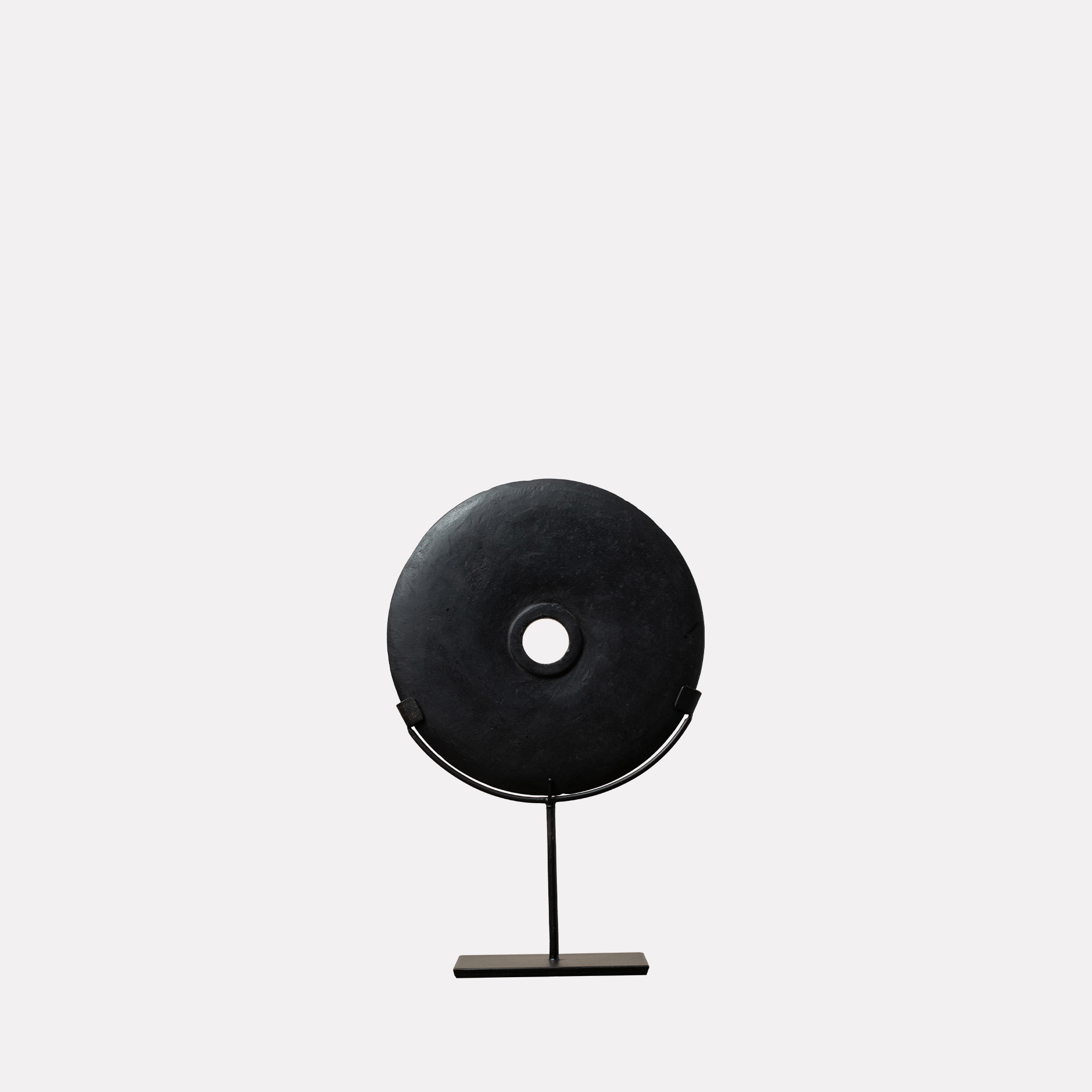 <small>Escultura</small> <br><b>Disco Piedra Negro</b>