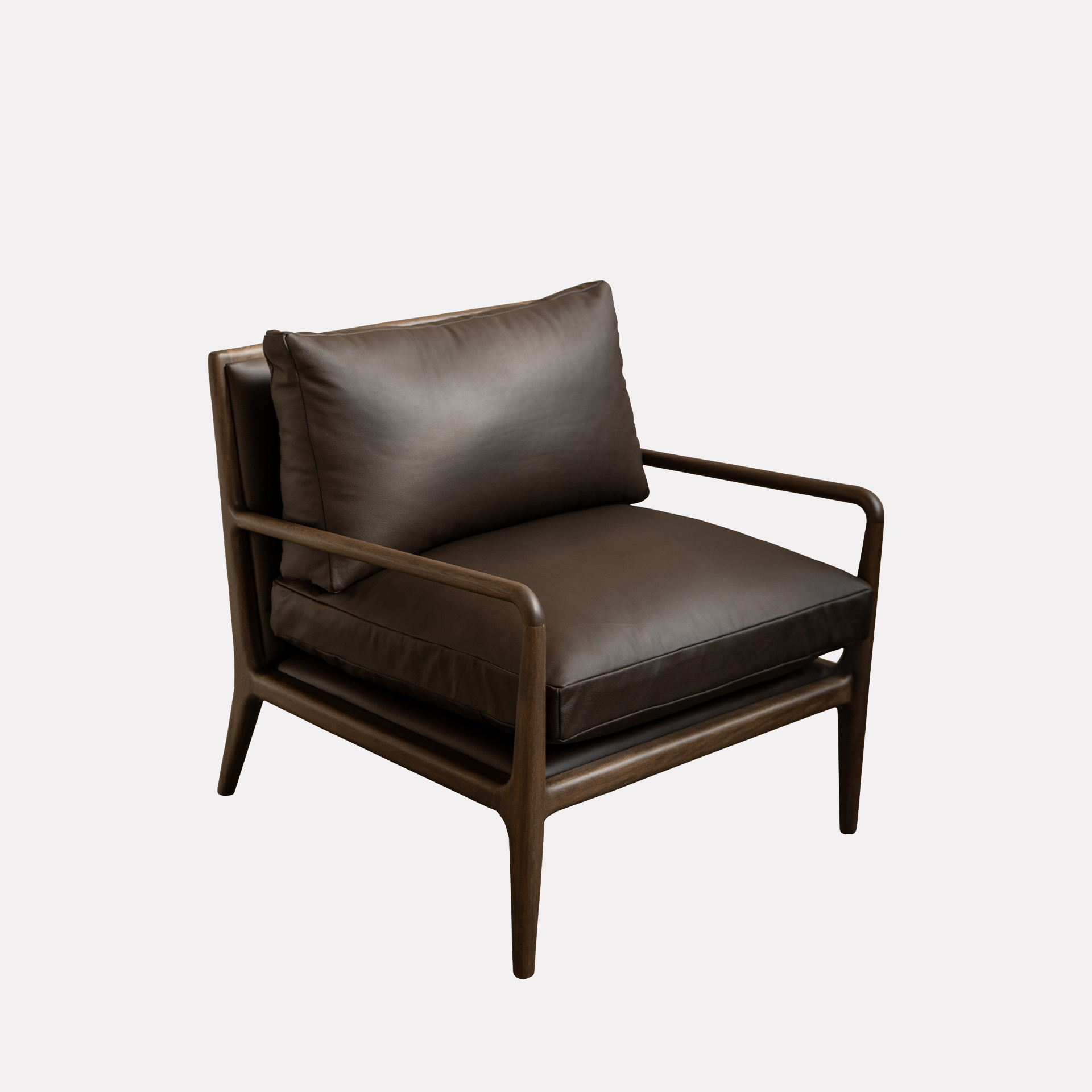 Sillón Encino Cuero Premium